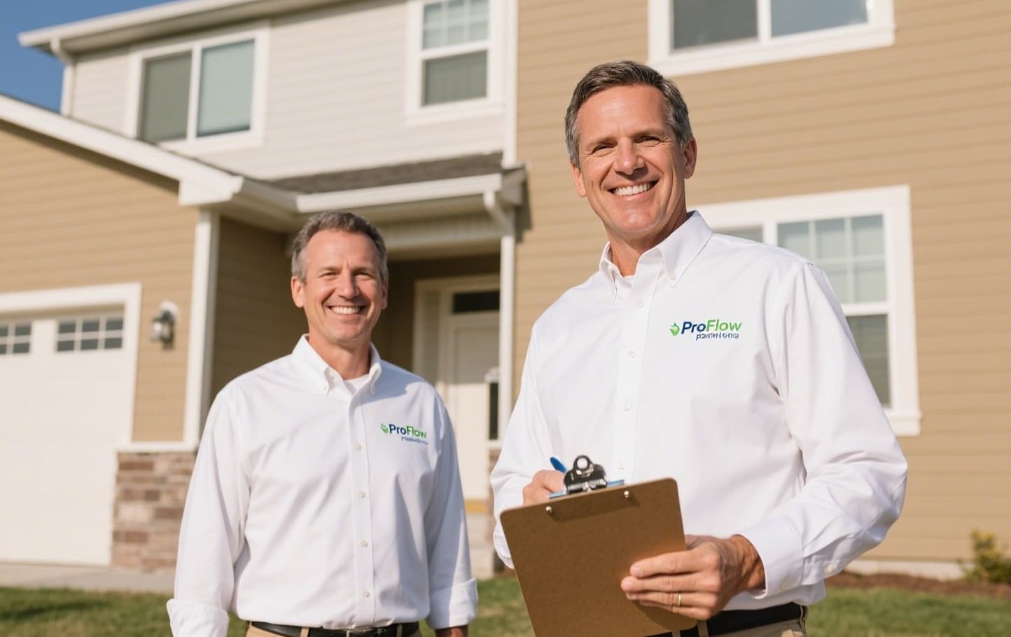 ProFlow Painting founders – two brothers, professional painters in Rocklin, CA