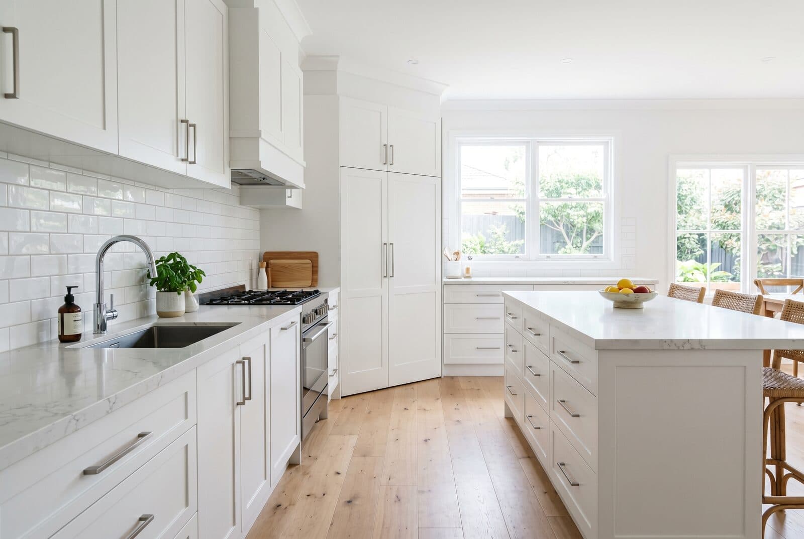 Cabinet refinishing, after ProFlow Painting