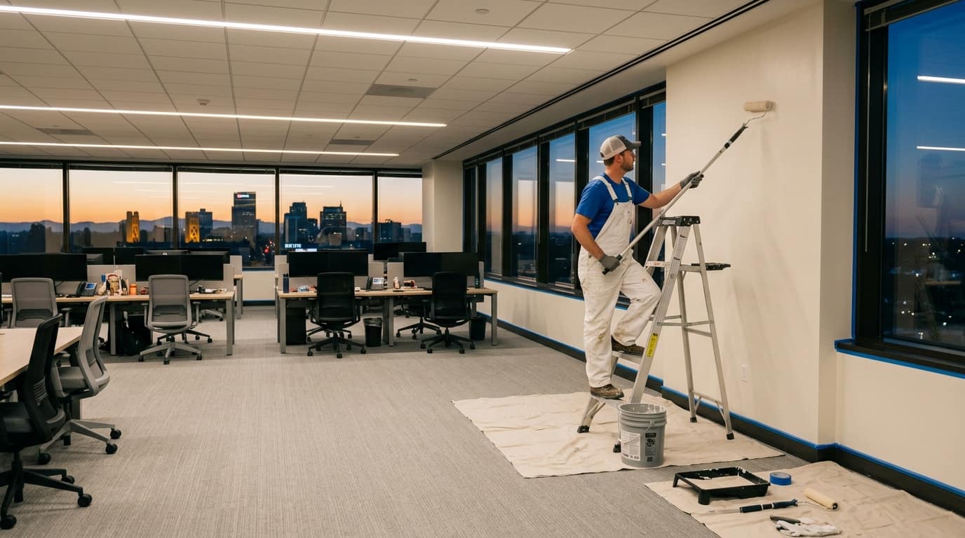 Office Painting Sacramento: TI Costs & Landlord Rules