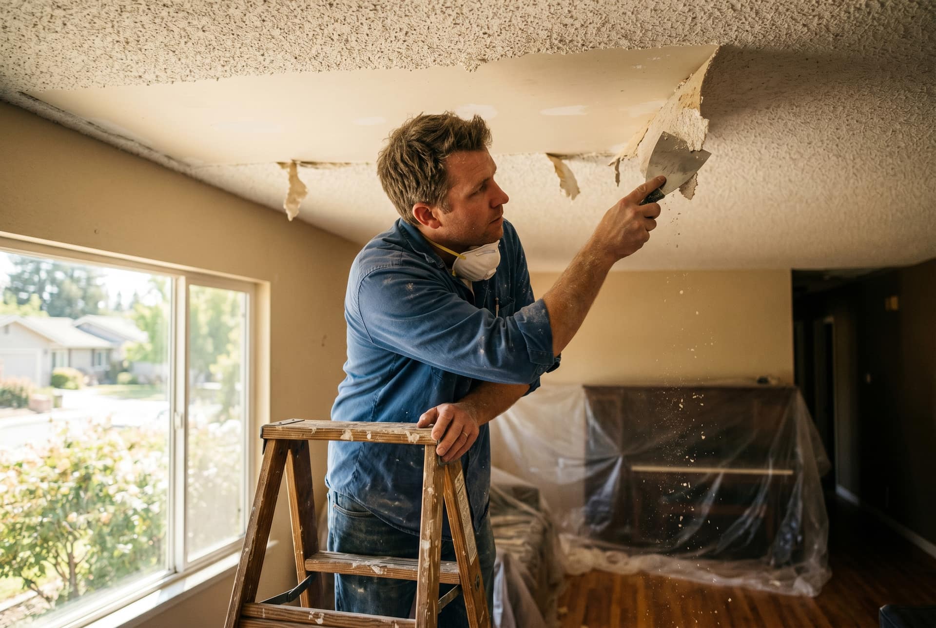 Popcorn Ceiling Removal Cost Sacramento: 2026 Prices
